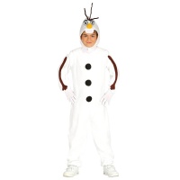 Costume pupazzo di neve da bambino