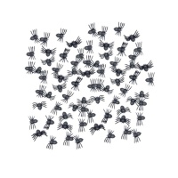 Sacchetto di 70 mini ragni - 1 cm