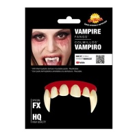 Dentatura da vampiro parte superiore