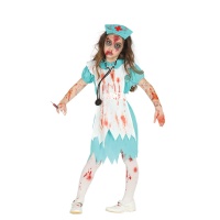 Costume infermiera insanguinata da bambina