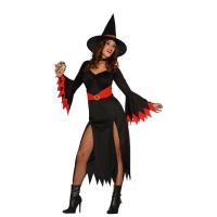 Costume strega rossa da donna