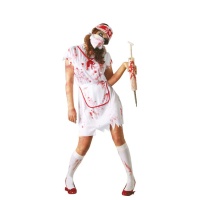 Costume da infermiera zombie da donna