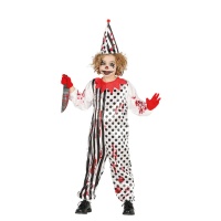 Costume killer clown da bambino