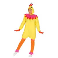 Costume gallo giallo da donna