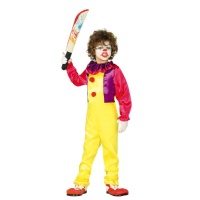 Costume clown inquietante da bambino