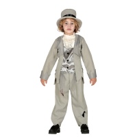 Costume sposo cadavere fantasma da bambino