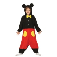 Costume topolino con orecchie da bambino
