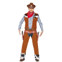 Costume pistolero western da uomo