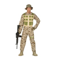 Costume soldato forze speciali da uomo