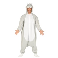 Costume da ippopotamo adulto