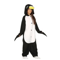 Costume pinguino con cappuccio da bambini
