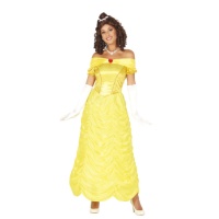 Costume principessa giallo da donna