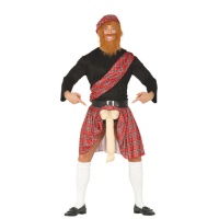 Costume scozzese con sorpresa da uomo
