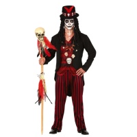 Costume da stregone voodoo per uomo