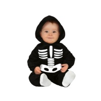 Costume scheletro da bebè