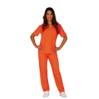 Costume carcerata Guantanamo da donna