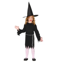 Costume strega nera da bambina
