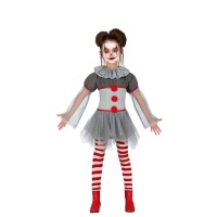Costume da clown Penny per bambina