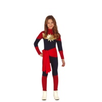 Costume da capitano spaziale per bambina