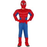 Costume da uomo muscolare Spiderman per bambini