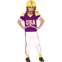 Costume quarterback da bambino