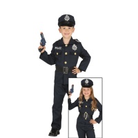 Costume classico poliziotto infantile