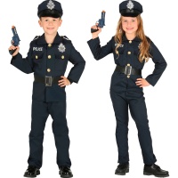 Costume da poliziotto classico per bambini