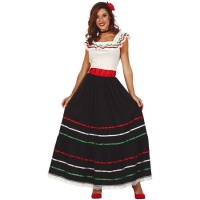 Costume vestito mariachi classico da donna