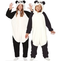 Costume da orso panda sorridente per bambini