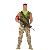 Costume sergente di guerra adulto