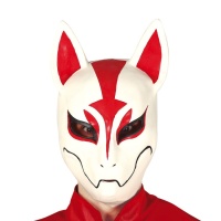 Maschera volpe bianca videogioco