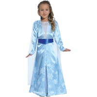 Costume da principessa di ghiaccio da bambina