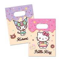 Sacchetti Hello Kitty e Kuromi - confezione da 4