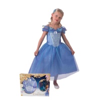 Costume Cenerentola Disney con scarpe da bambina