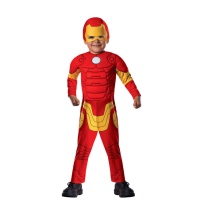 Costume Iron Man con maschera da bambino
