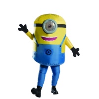 Costume Minion Stuart gonfiabile da adulto