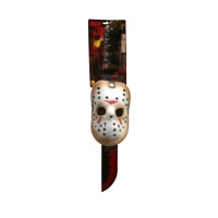Maschera e coltello di Jason Voorhees - 68 cm