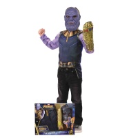 Costume Thanos con accessori in scatola da bambino