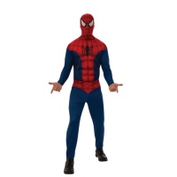 Costume da Spiderman con cappuccio per uomo