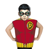 Costume Robin con maglietta e maschera da bambino