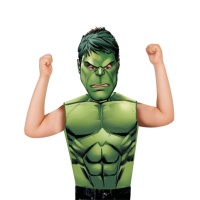 Costume da Hulk con maglietta e maschera per bambini