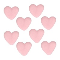 Figure di zucchero a forma di cuore - FunCakes - 8 pezzi