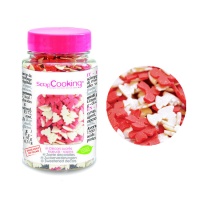 Sprinkles fiocchi e alberi di Natale da 55 g - Scrapcooking