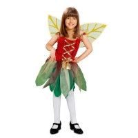 Costume fata della foresta da bambina