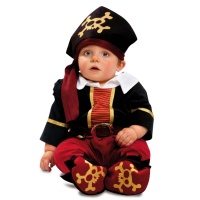 Costume capitano pirata da bebè