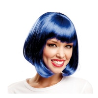 Parrucca blu da donna
