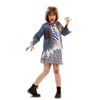 Costume da studentessa zombie per bambina