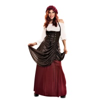 Costume oste mediavale da donna