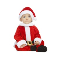 Costume Babbo Natale tuta e cappellino da bebè