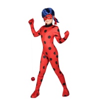 Costume da coccinella con accessori per bambina